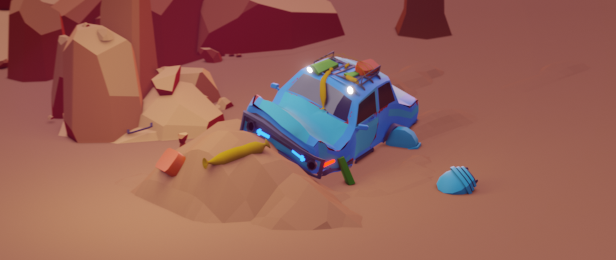 Crash car