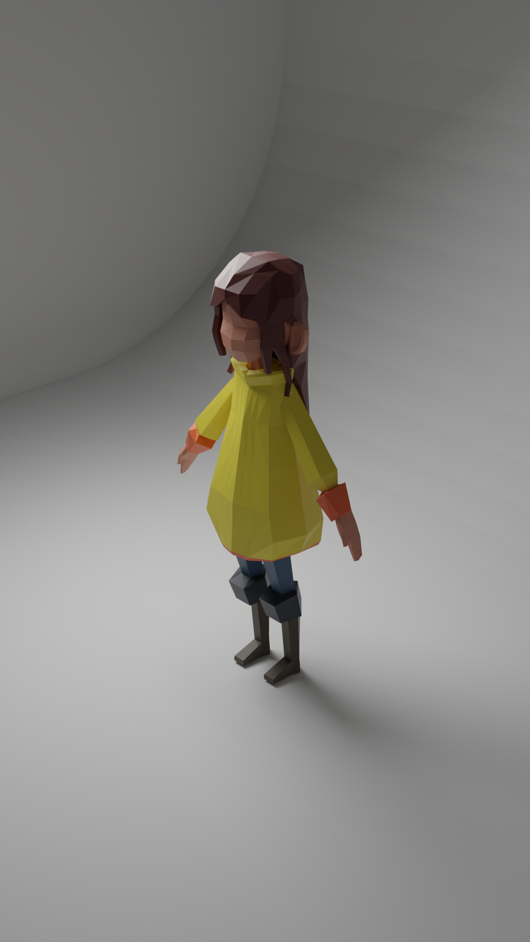 Low Poly Girl